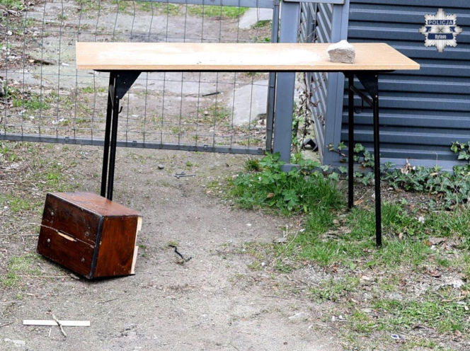 Skarbonkowy kapelusznik w Bytomiu