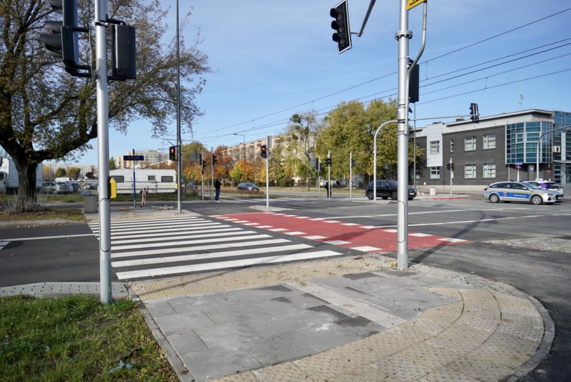Ulice Rudnickiego, Perzyńskiego i Podczaszyńskiego na Bielanach po przebudowie