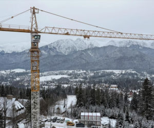 Budowa hotelu Salamandra w Kościelisku - luty 2026