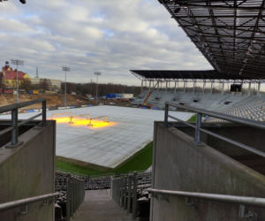 Stadion Pogoni Szczecin czeka na przyjęcie kibiców