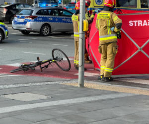 Śmiertelne potrącenie rowerzysty