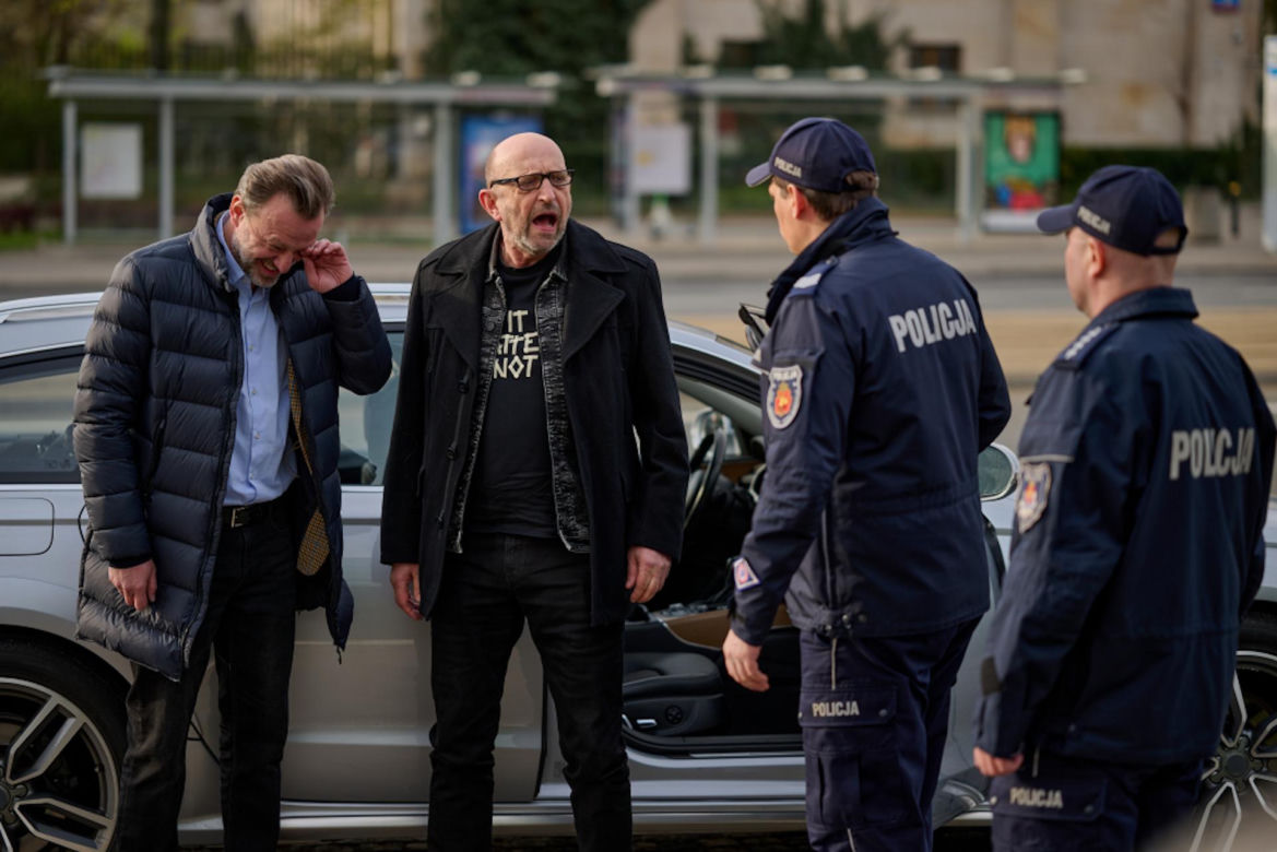 Na Wspólnej, odcinek 4039: Artur (Janusz Chabior), Krzysztof Smolny (Łukasz Konopka)	