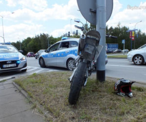 Żory: Pościg ulicami miasta! Trzy radiowozy ścigały młodego motorowerzystę