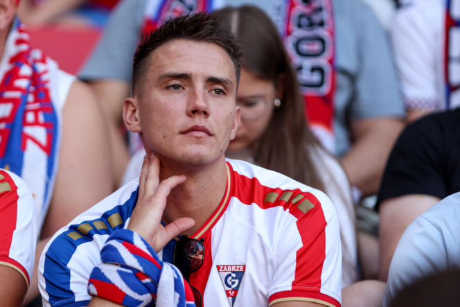 Górnik Zabrze - Ferencvaros: Zdjęcia kibiców z meczu 3. rundy eliminacji Ligi Europy