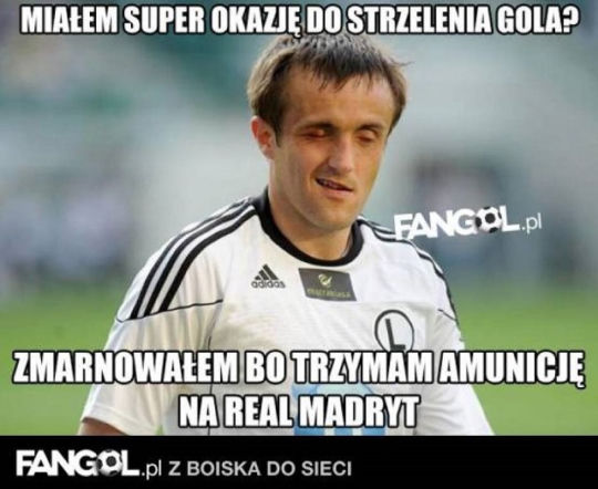 Real - Legia: MEMY przed meczem w Lidze Mistrzów!