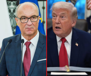 Nobel dla Trumpa? Do Sejmu wpłynął wniosek o wsparcie. Czarzasty nie krył oburzenia