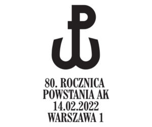 80. rocznica postania Armii Krajowej - seria znaczków Poczty Polskiej 