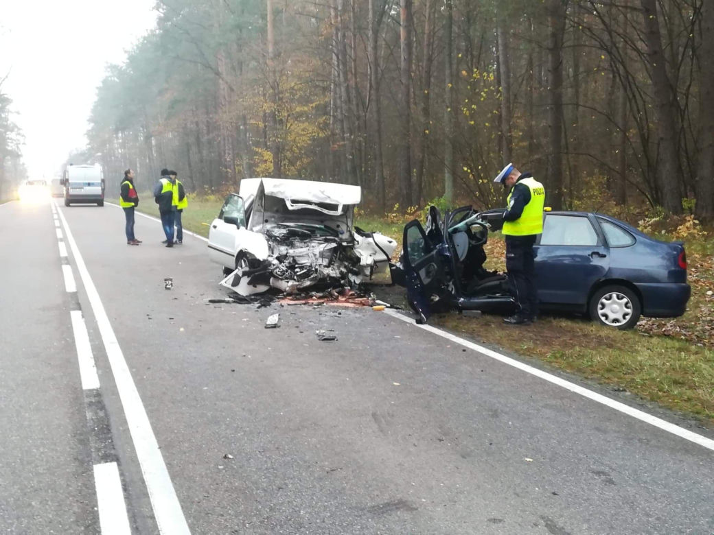 Wypadek na DK 19 na Podlasiu