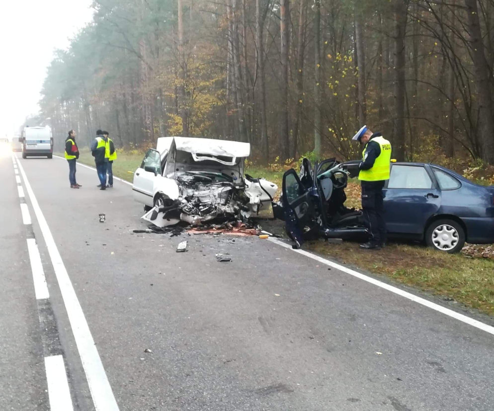 Wypadek na DK 19 na Podlasiu