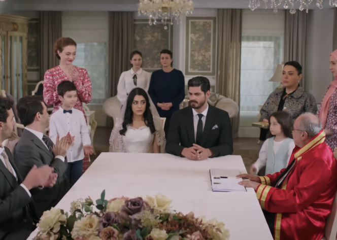 Panna Młoda, odcinek 19. ślub Cihan, Hancer