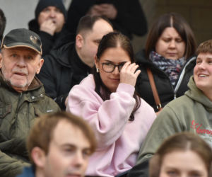 PRES Grupa Deweloperska Toruń - Stelmet Falubaz Zielona Góra, zdjęcia kibiców i zawodników ze sparingu na Motoarenie