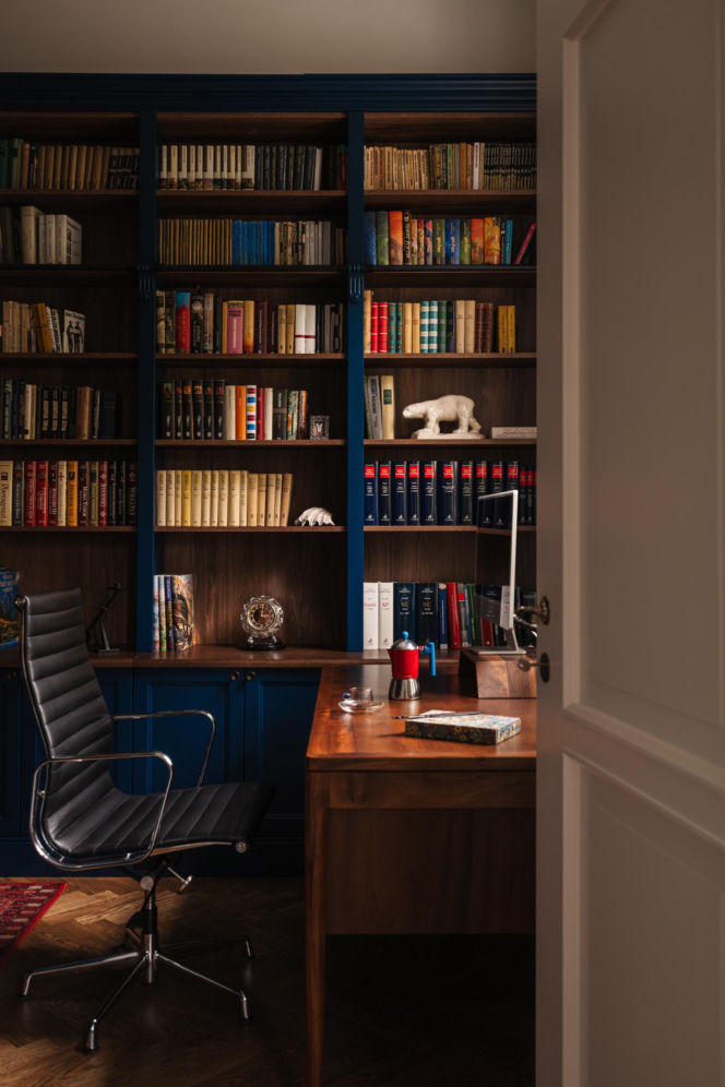 Secesyjny apartament w Poznaniu - projekt Maria Jachalska