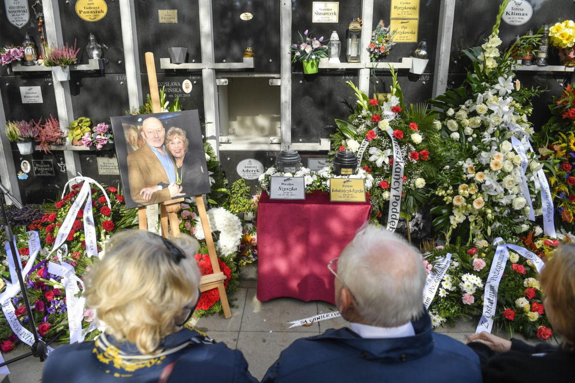 Krystyna Kołodziejczyk i Wiesław Szyszko spoczęli obok siebie