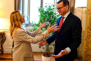 Jedni hucznie świętowali rocznicę wyborów z 1989 r., inni dusili prawdziwki