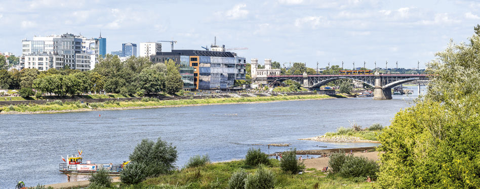 Budynki WTW i The Tides w Warszawie