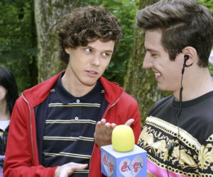 Barwy szczęścia, odcinek 2157: Justin (Jasper Sołtysiewicz), Kacper (Jakub Szlachetka)