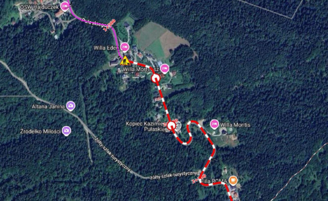 Ulica Pułaskiego w Krynicy znowu będzie częściowo zamknięta. Przez 2 dni