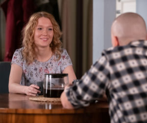 Na Wspólnej, odc. 3078: Sara (Marta Bryła), Bogdan (Woijciech Brzeziński)