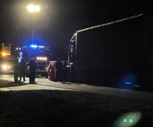Koszmarny wypadek pod Węgrowem. 20-latek zmiażdżony przez ciężarówkę 