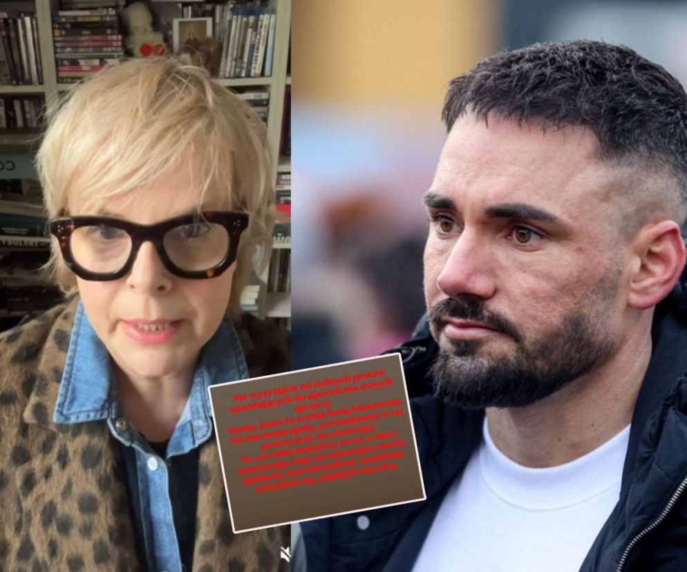 Karolina Korwin Piotrowska po śmierci Łukasza Litewki