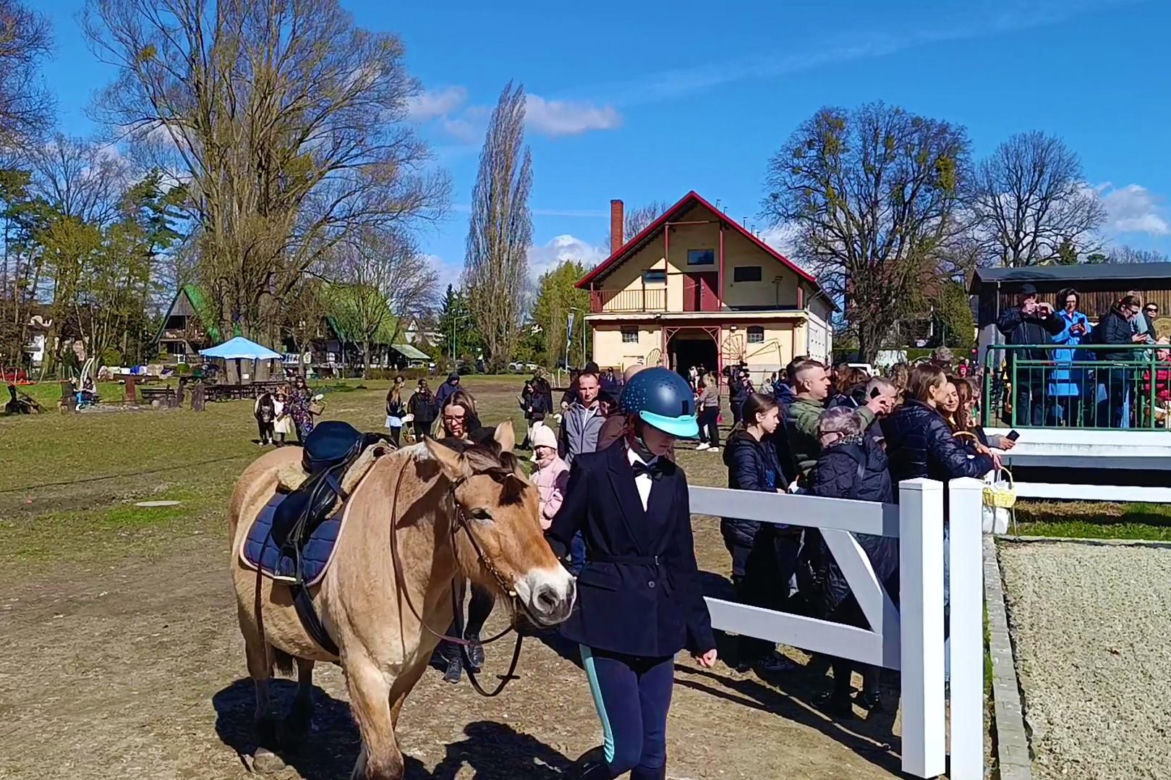 Konna święconka w Szczecinie