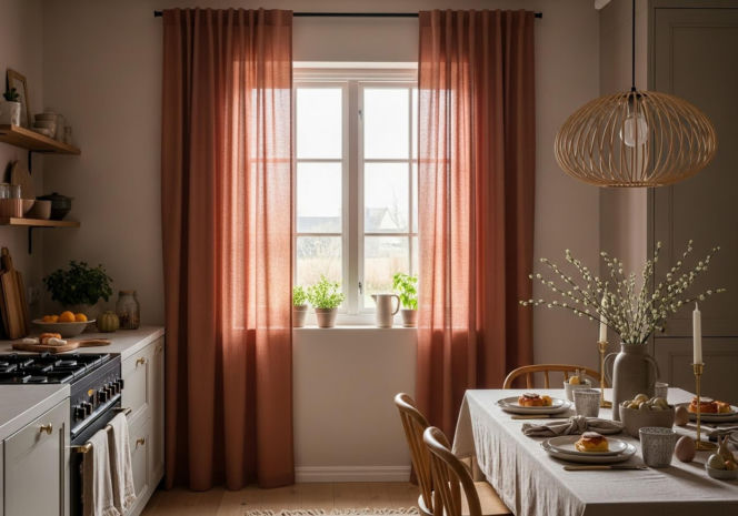 Zasłony do kuchni na wiosnę 2026