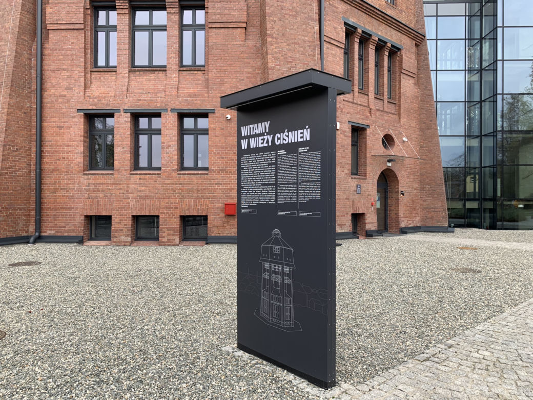 Wieża wodna w Zabrzu z wystawą Carboneum