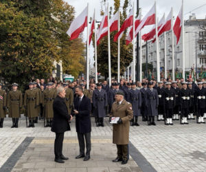 Pomnik gen. Rozwadowskiego przed Sztabem Generalnym