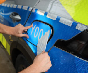 Nowe policyjne samochody