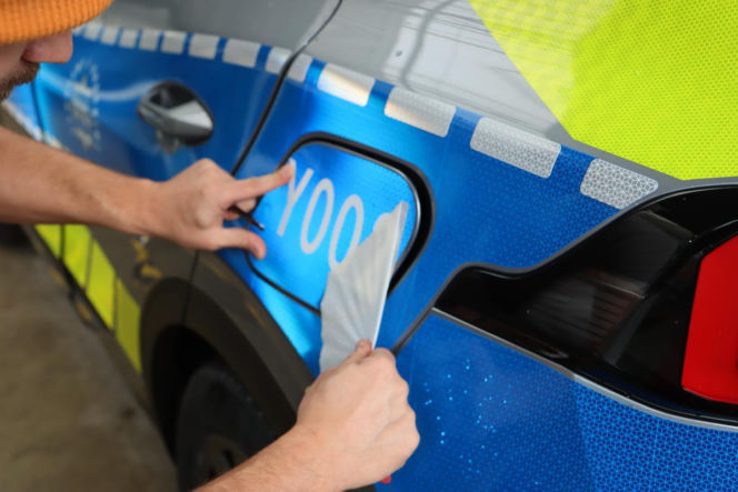 Nowe policyjne samochody