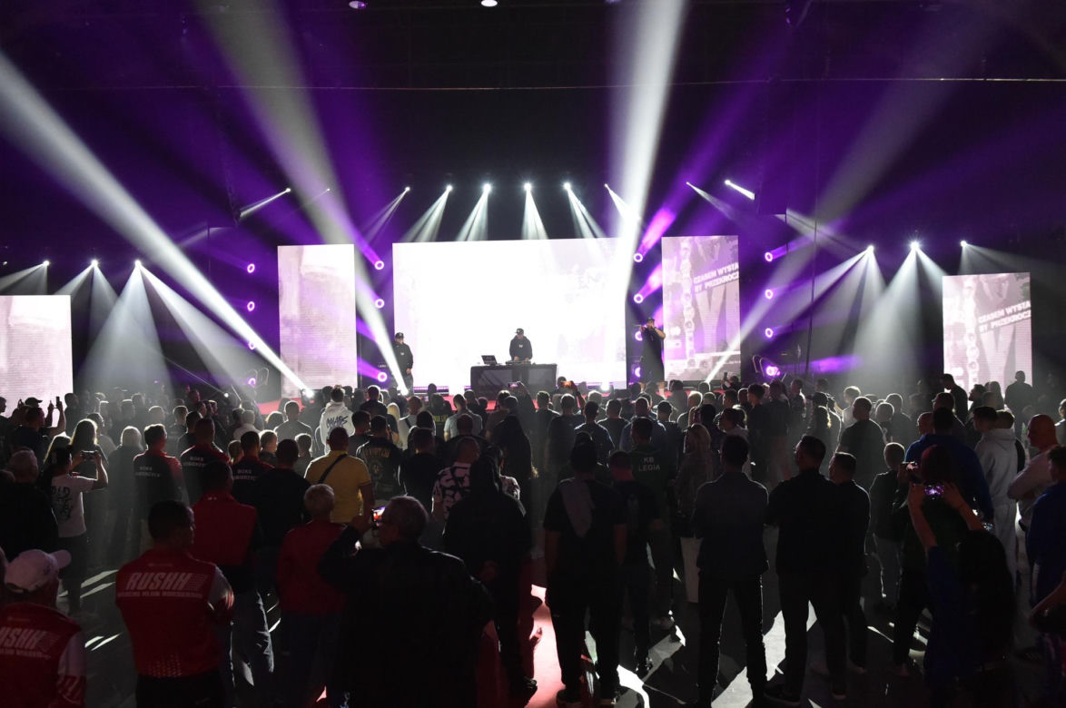Koncert Liroya na Targach Boksu w Kielcach
