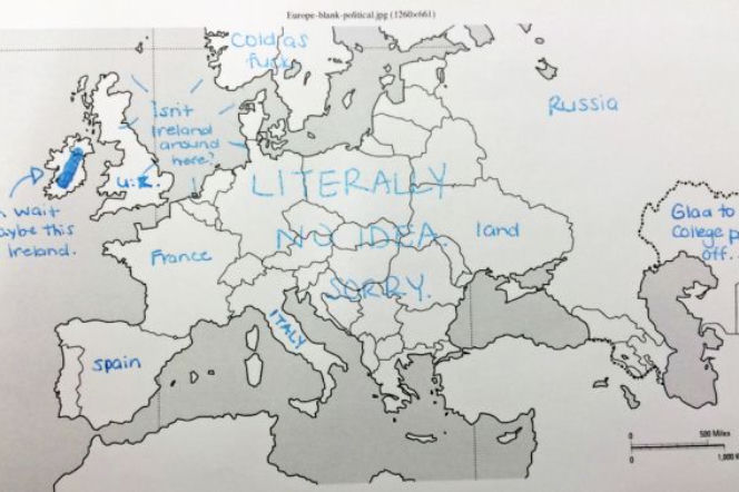 Mapa Europy