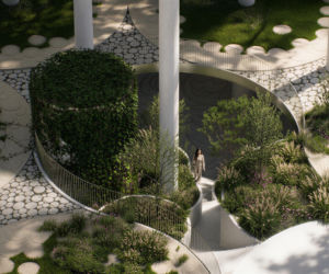 Fountain Plaza Tirana w Albanii