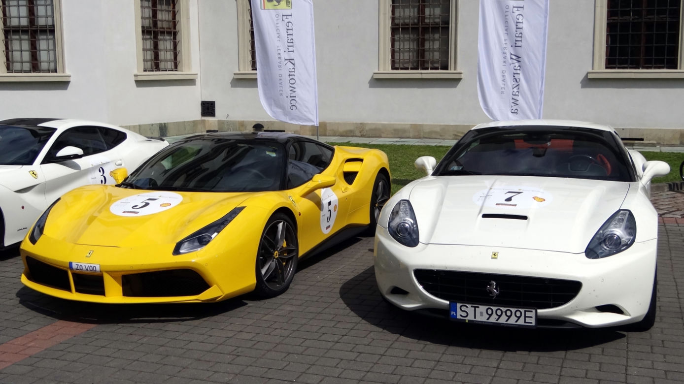 Kawalkada Ferrari przez Polskę 2015