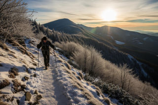Oblodzenia w Beskidach. Czy zmienna pogoda to nowe wyzwania dla turystów?