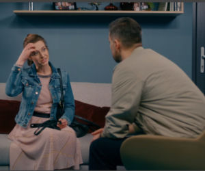 BrzydUla 2, odcinek 148, Ula (Julia Kamińska), Marek (Filip Bobek)