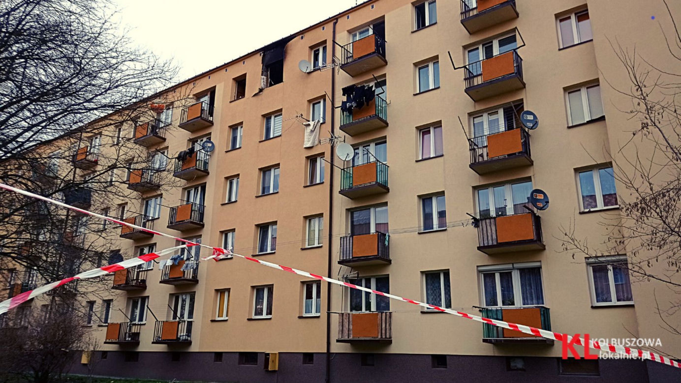 Tragiczny pożar mieszkania w Kolbuszowej. Zginął 38-letni mężczyzna