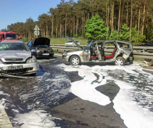 Wypadek w podbydgoskim Stryszku [ZDJĘCIA]