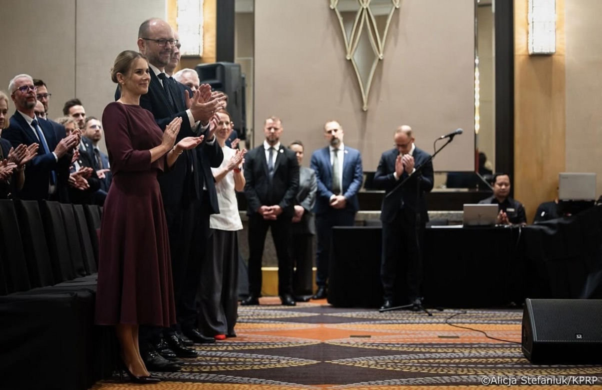 Marta Nawrocka znów błysnęła! Wyglądała jak księżna Kate!