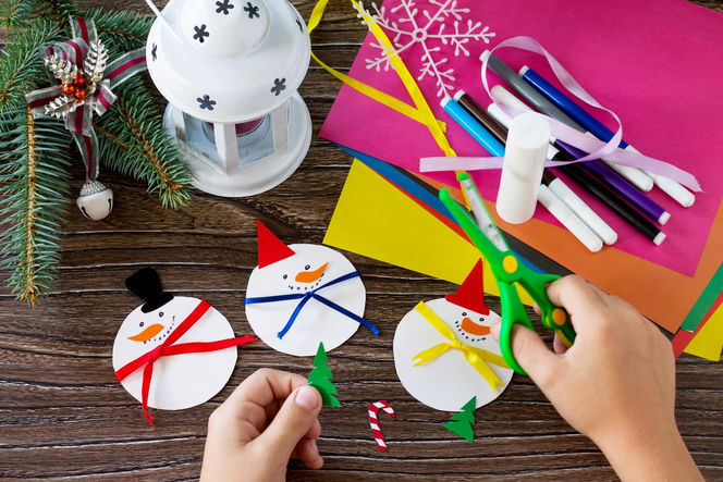Ozdoby świąteczne z papieru
