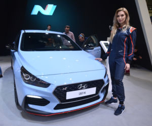 Hostessy na targach Poznań Motor Show 2018