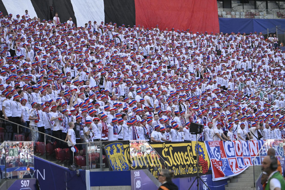 Puchar Polski pomiędzy Górnikiem Zabrze i Rakowem Częstochowa na PGE Narodowym w Warszawie