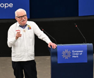 Uroczystość wręczenia Europejskich Orderów Zasługi