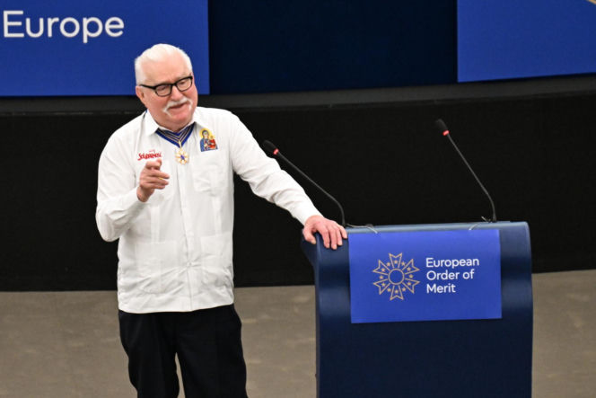 Uroczystość wręczenia Europejskich Orderów Zasługi