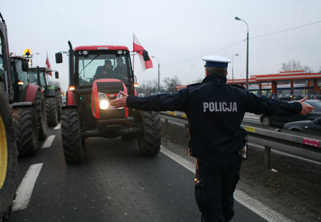 Protest rolników