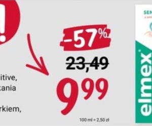 Płyn do płukania jamy ustnej Elmex 9,99 z