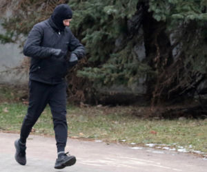Tusk ostro dba o formę. Intensywnie ćwiczy