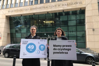 Mieszkańcy Mazowsza idą do sądu walczyć o czyste powietrze! Złożyli skargę do WSA