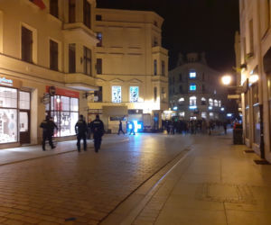 Protest i spisywanie w Toruniu