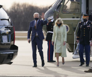 Prezydent Joe Biden z żoną Jill
